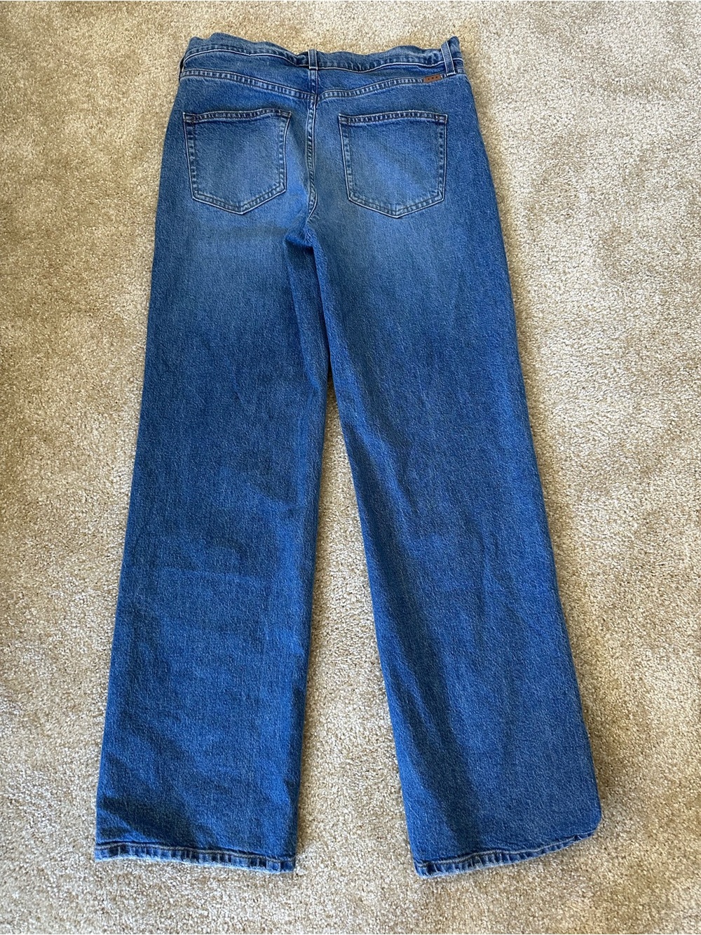 AYR Medium Wash Wide-Leg Flare Jeans - Picture 7 of 7